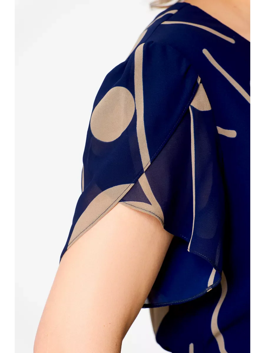 Anouk | Robe midi fluide en mousseline élégante