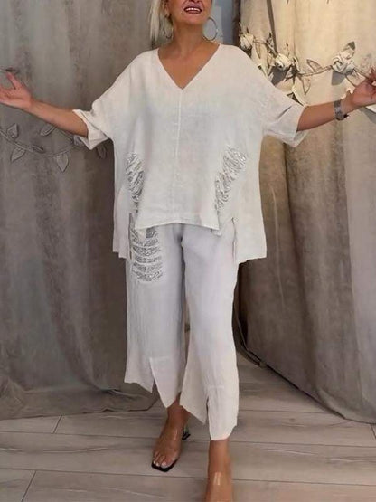 Coralie | Ensemble d’été deux pièces – fluide, flatteur et féminin