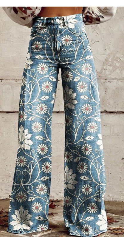 Alizée | Pantalon taille haute au style vintage