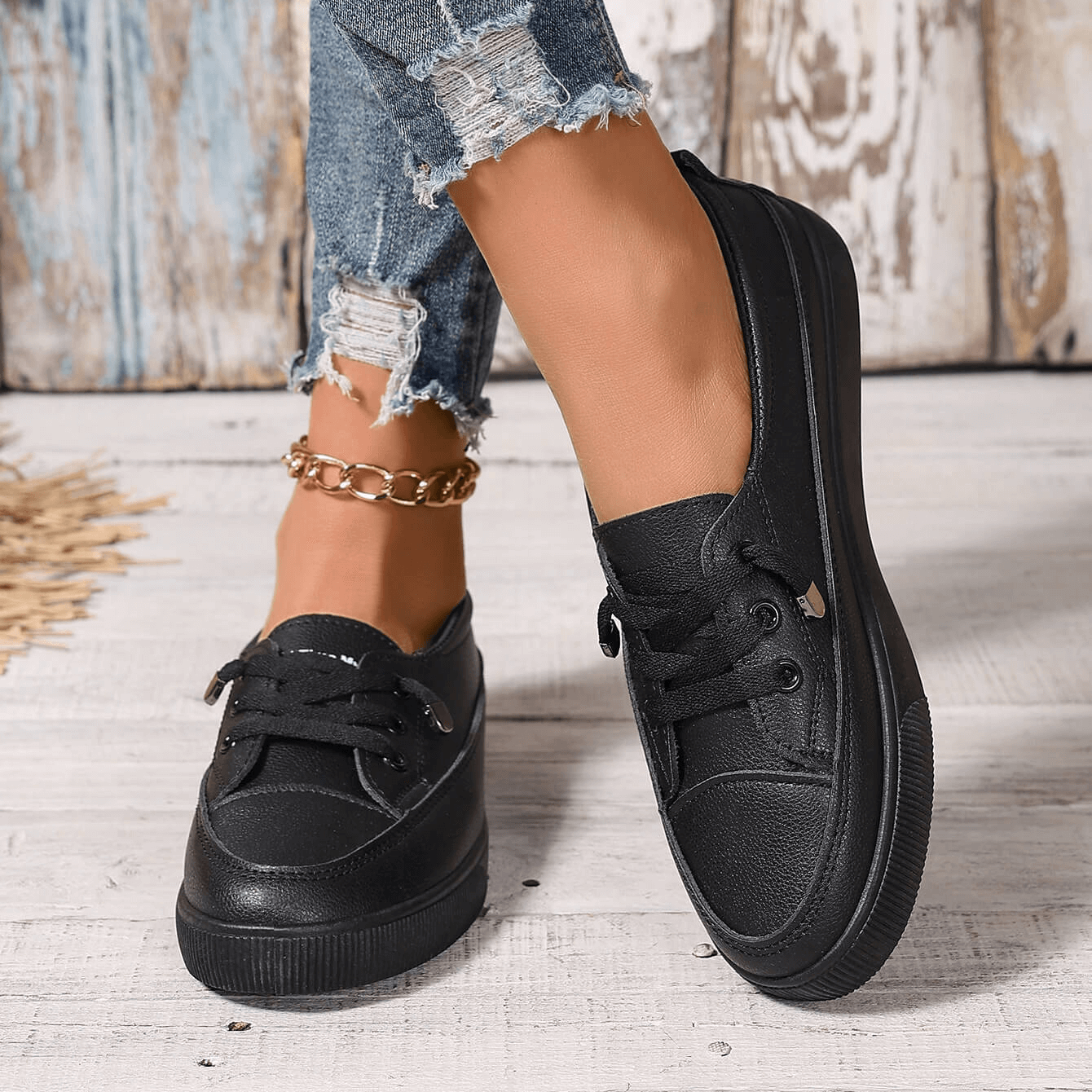 Céline | Baskets à lacets faciles à enfiler
