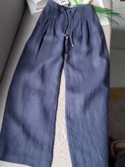 Lucie | Pantalon Large en Coton