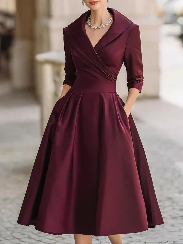 Francine | Abito midi con ispirazione retrò