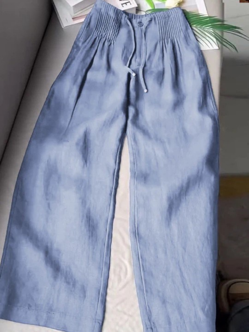 Lucie | Pantalon Large en Coton