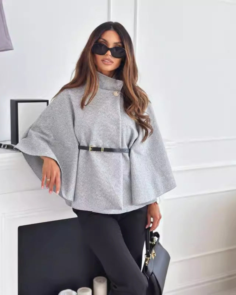 Fleurine | Veste à manches papillon avec ceinture