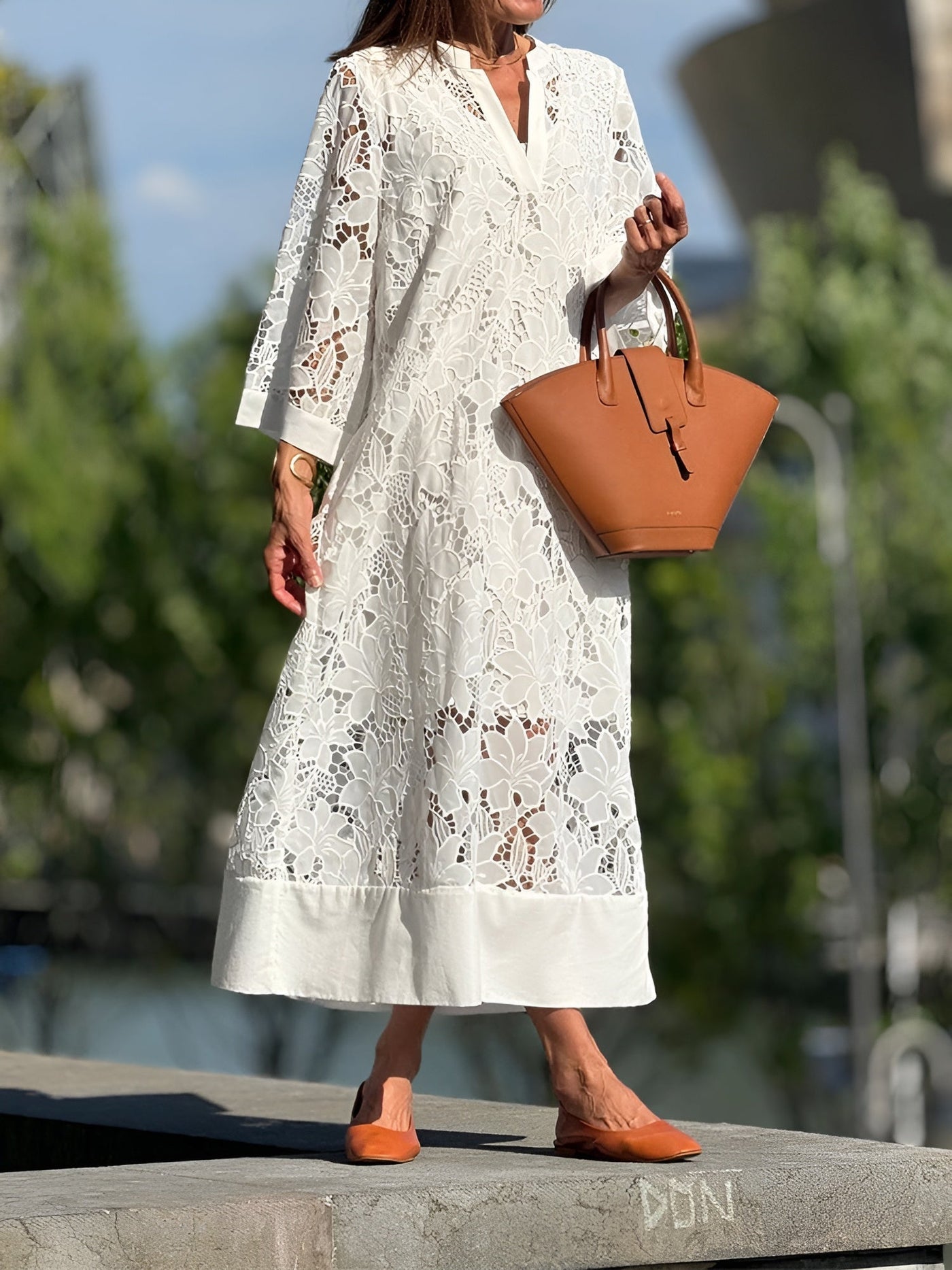 Angélique | Robe en dentelle élégante