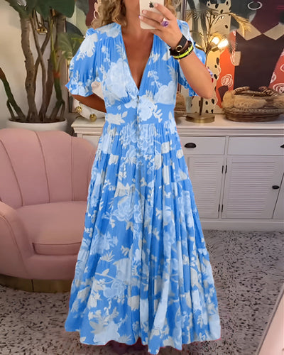 Joséphine | Robe fleurie légère, parfaite pour l’été