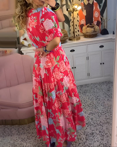 Joséphine | Robe fleurie légère, parfaite pour l’été