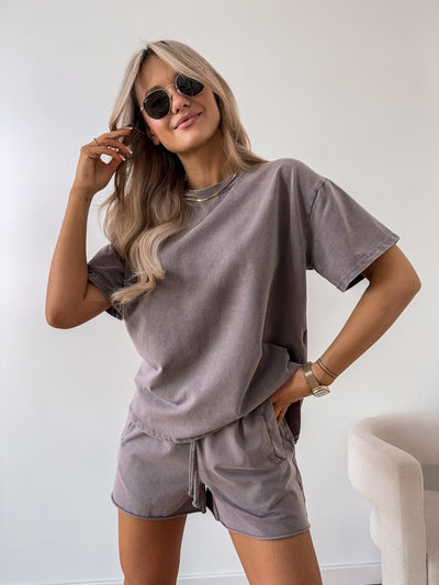 Soline | Ensemble 2 Pièces – Haut avec short ou pantalon