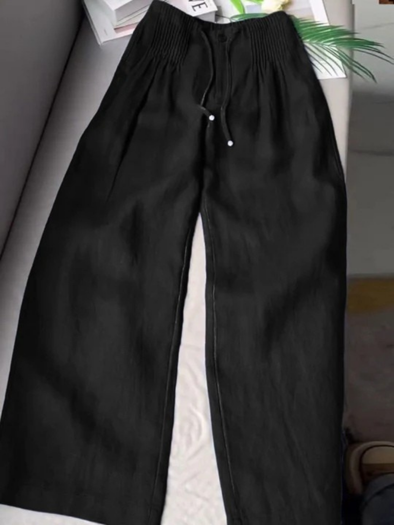 Lucie | Pantalon Large en Coton
