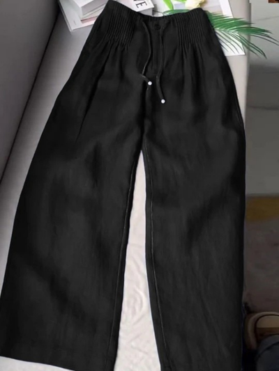 Lucie | Pantalon Large en Coton