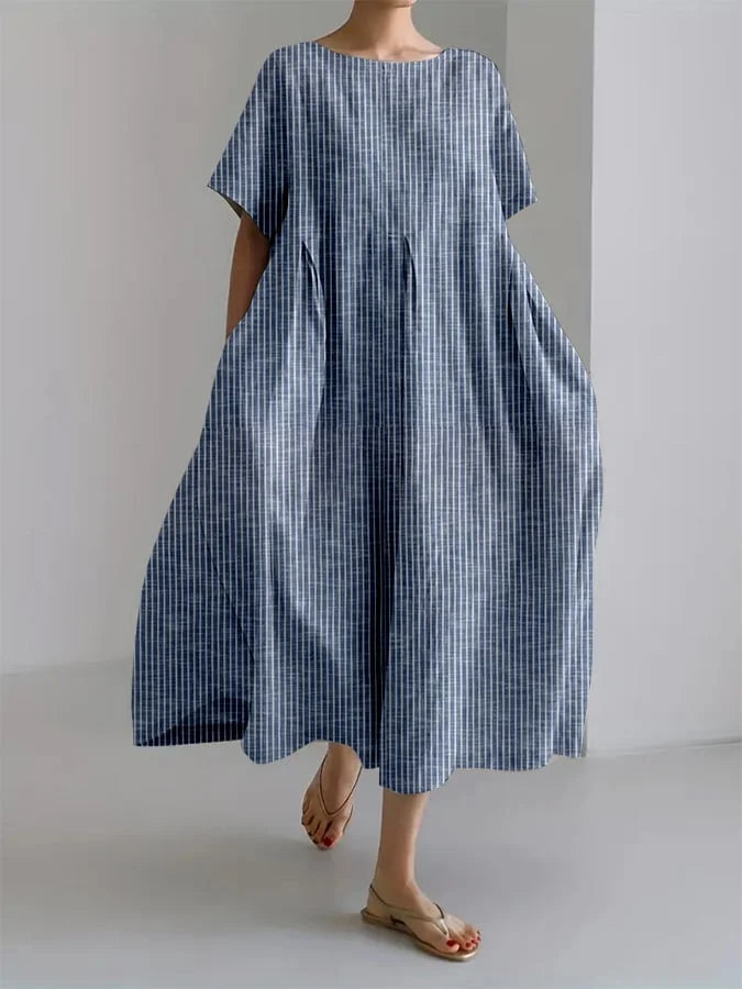 Ariane | Robe longue florale légère pour l'été