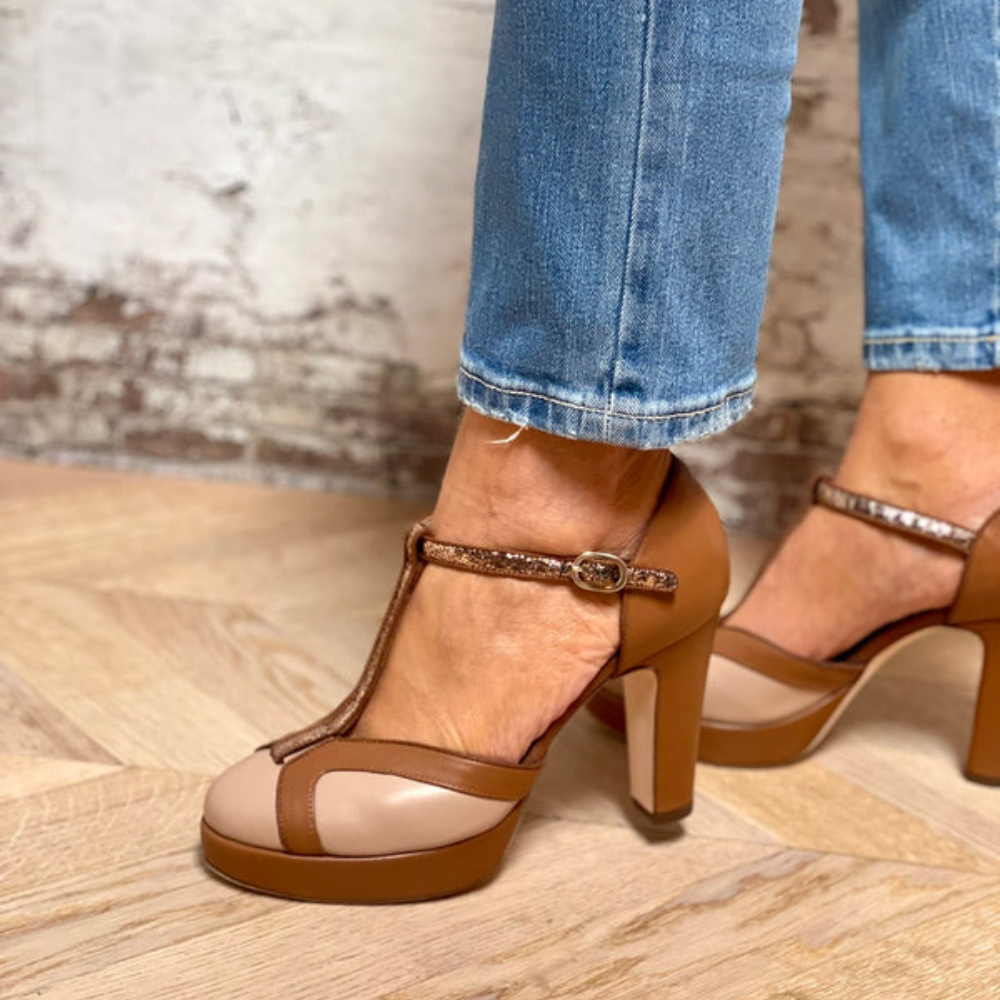Margot | Sandales à Brides avec Talon Bloc et Bout Arrondi