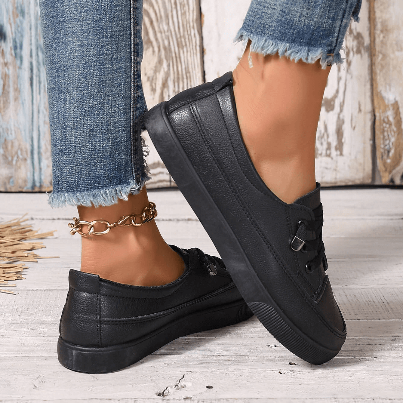 Céline | Baskets à lacets faciles à enfiler