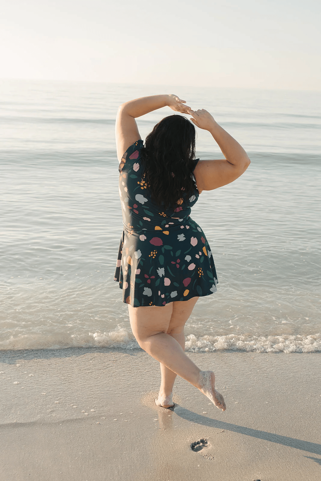 Isabelle | Maillot de bain plissé avec maintien poitrine