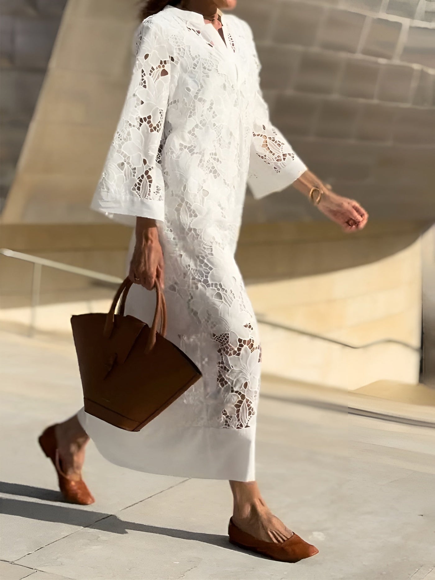Angélique | Robe en dentelle élégante