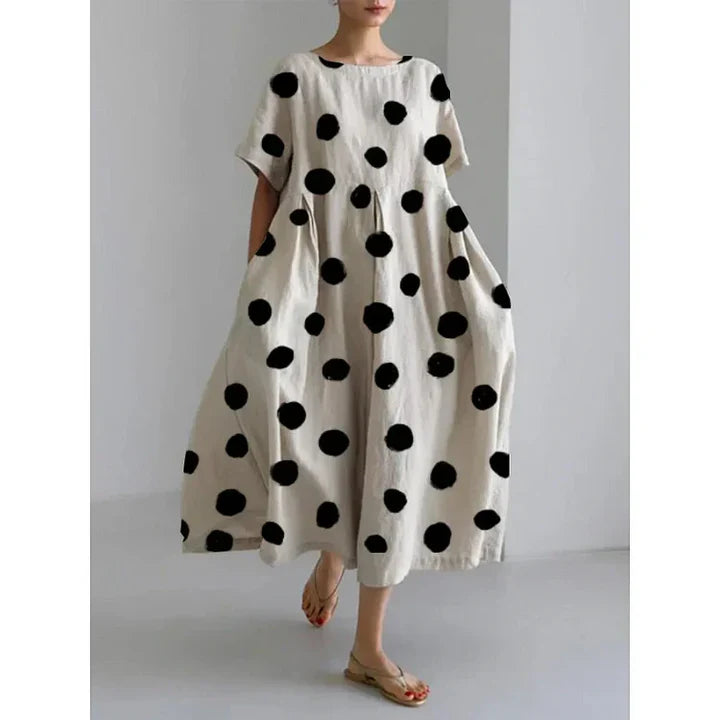Ariane | Robe longue florale légère pour l'été
