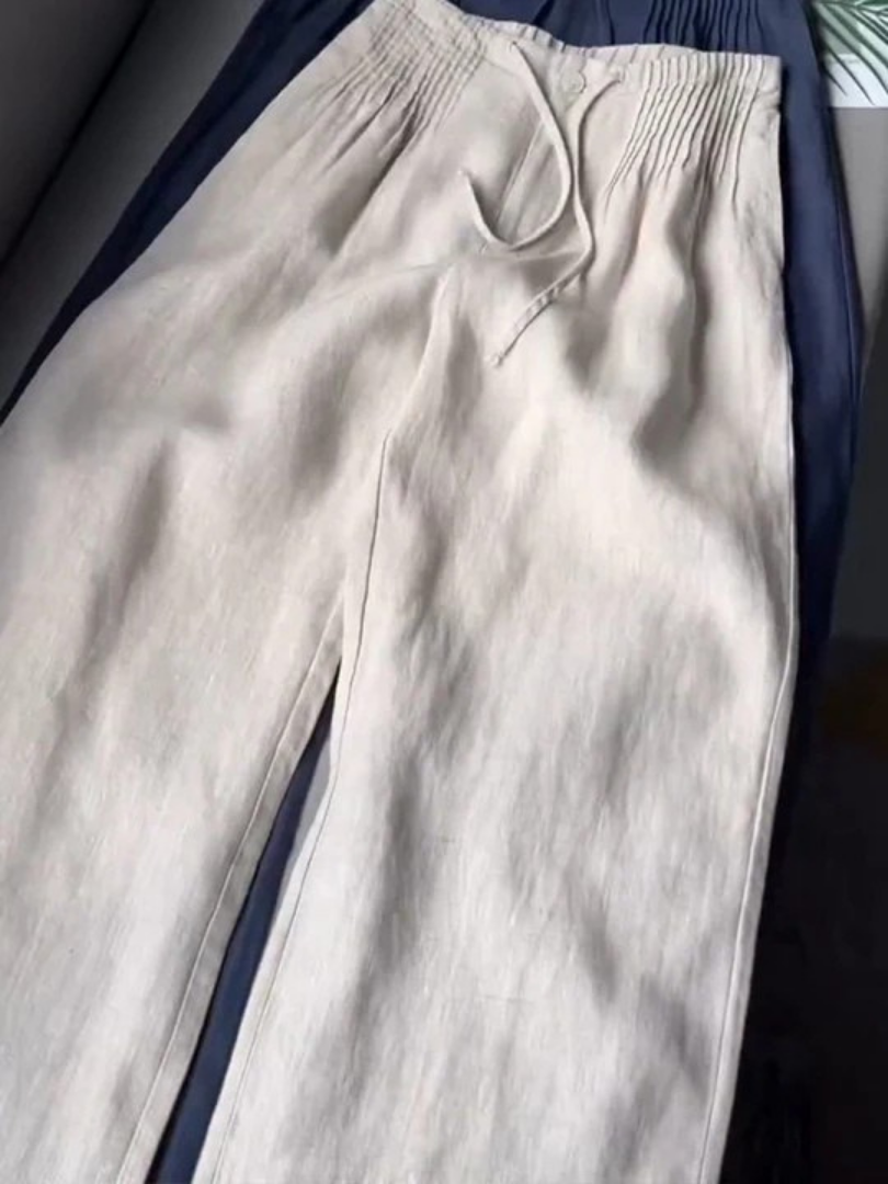 Lucie | Pantalon Large en Coton