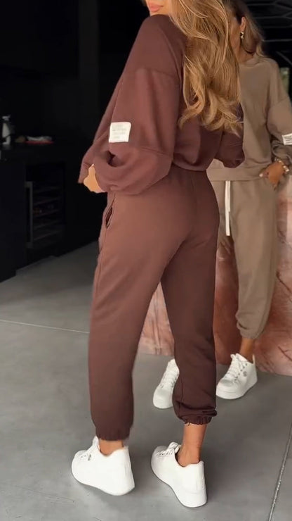 Mireille | Ensemble survêtement oversize décontracté