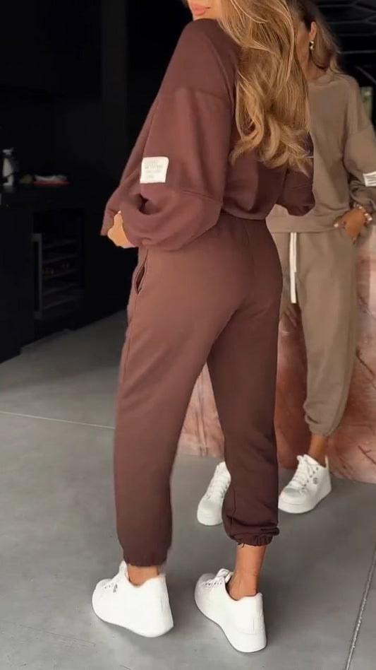 Mireille | Ensemble survêtement oversize décontracté