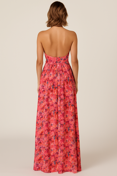 Myriam | Robe longue fleurie