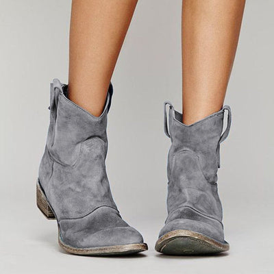 Bérénice | Bottines Inspirées du Far-West avec Talon Cubain
