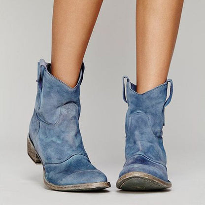 Bérénice | Bottines Inspirées du Far-West avec Talon Cubain