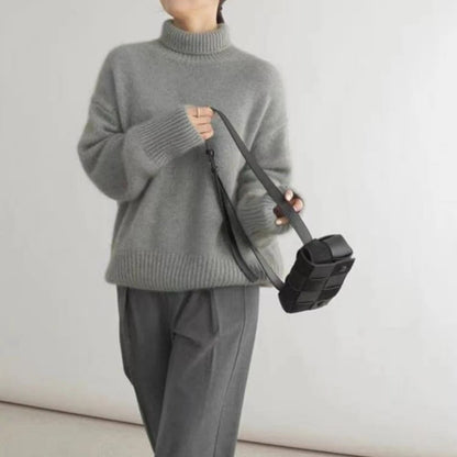 Cassandre | Pull à col roulé en cachemire