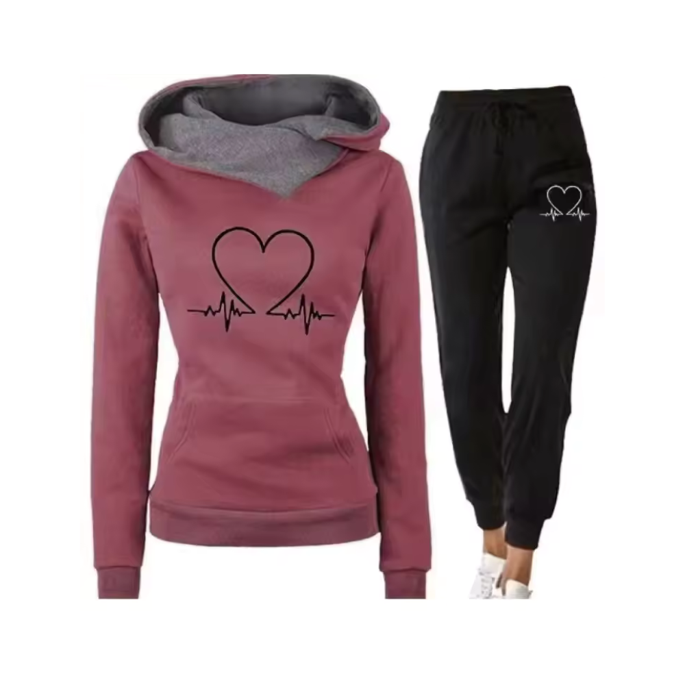 Mélina | Ensemble deux pièces avec hoodie et pantalon de jogging