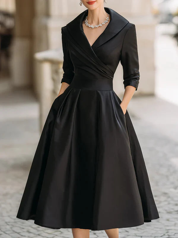 Francine | Abito midi con ispirazione retrò