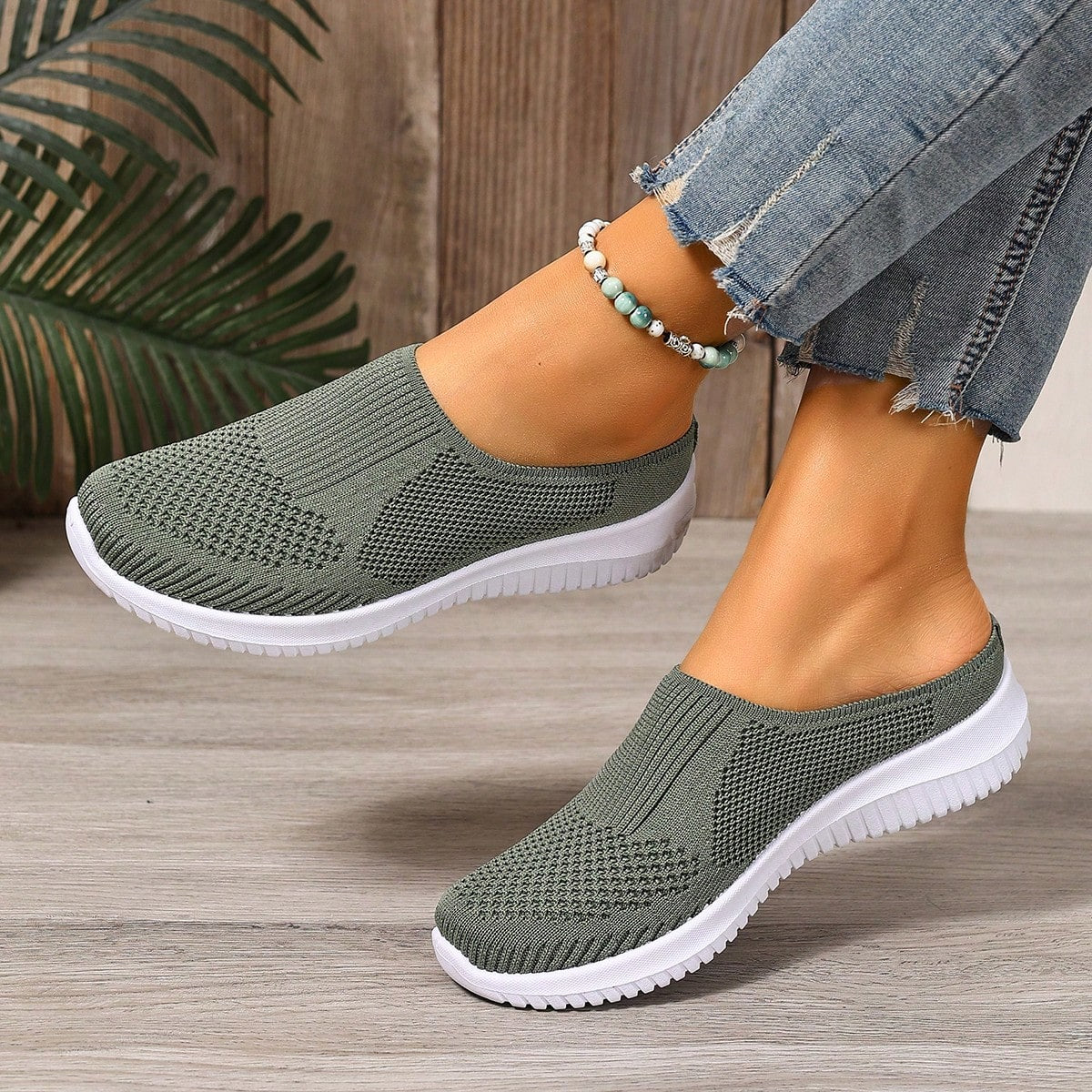 Cybèle | Mules Légères Sans Dos à Semelle Amortissante