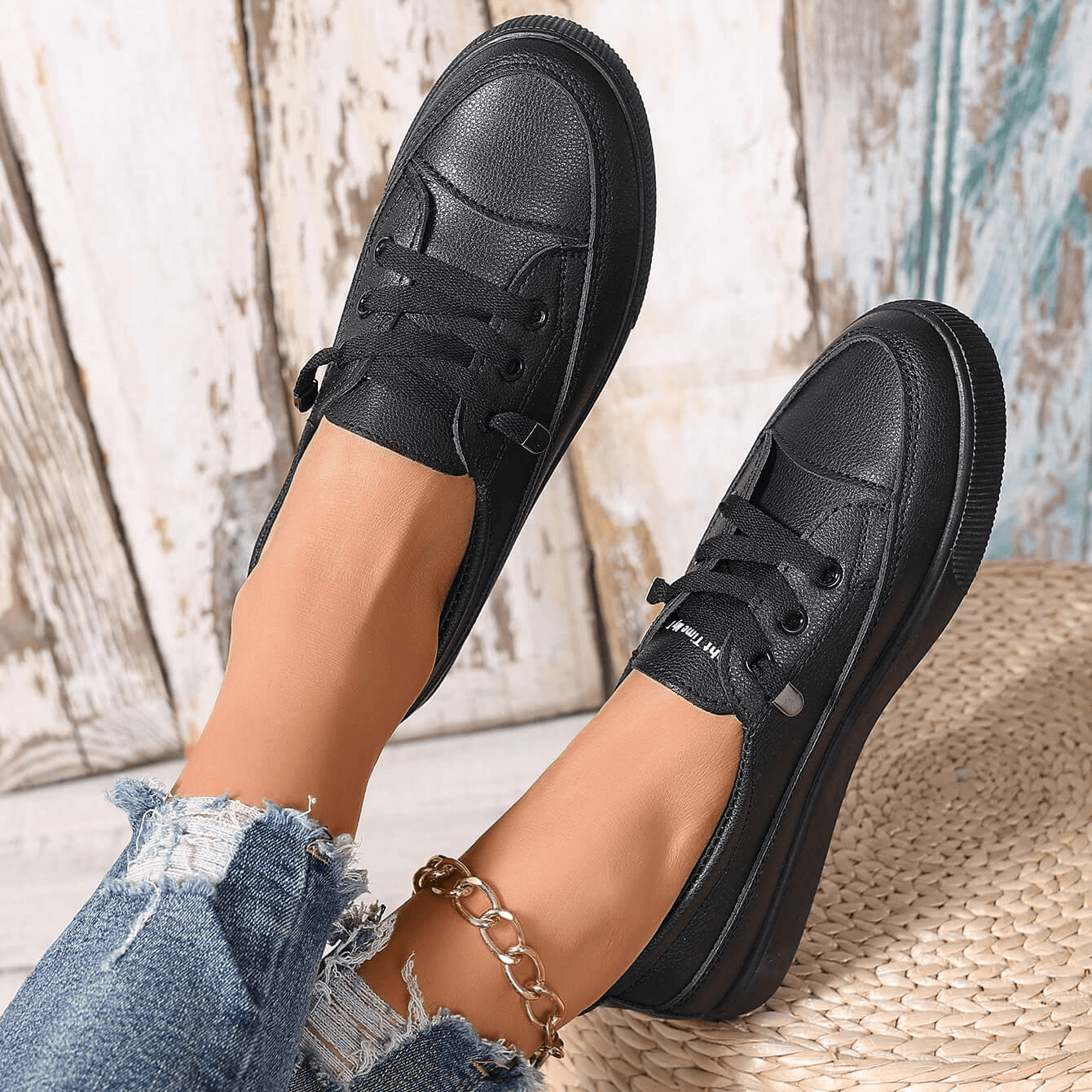 Céline | Baskets à lacets faciles à enfiler