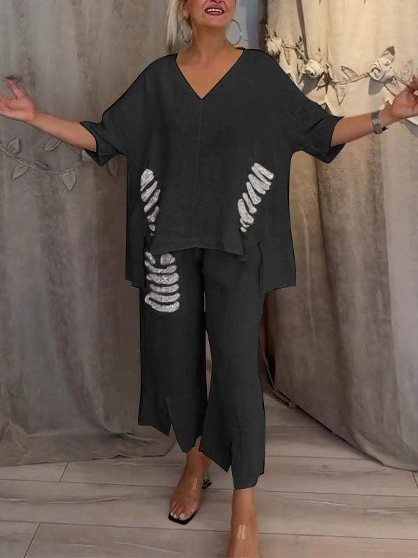 Coralie | Ensemble d’été deux pièces – fluide, flatteur et féminin