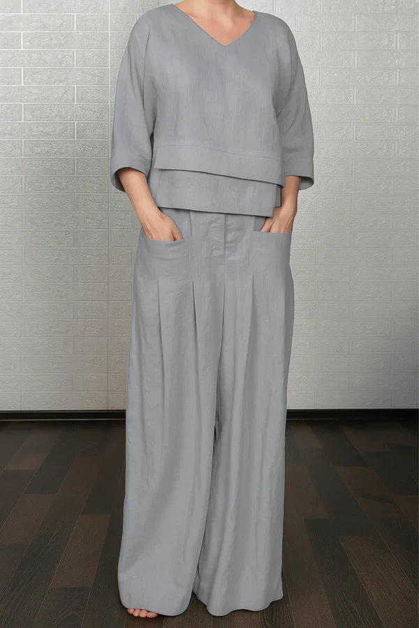 Isaline | Ensemble fluide oversize élégance confortable au quotidien