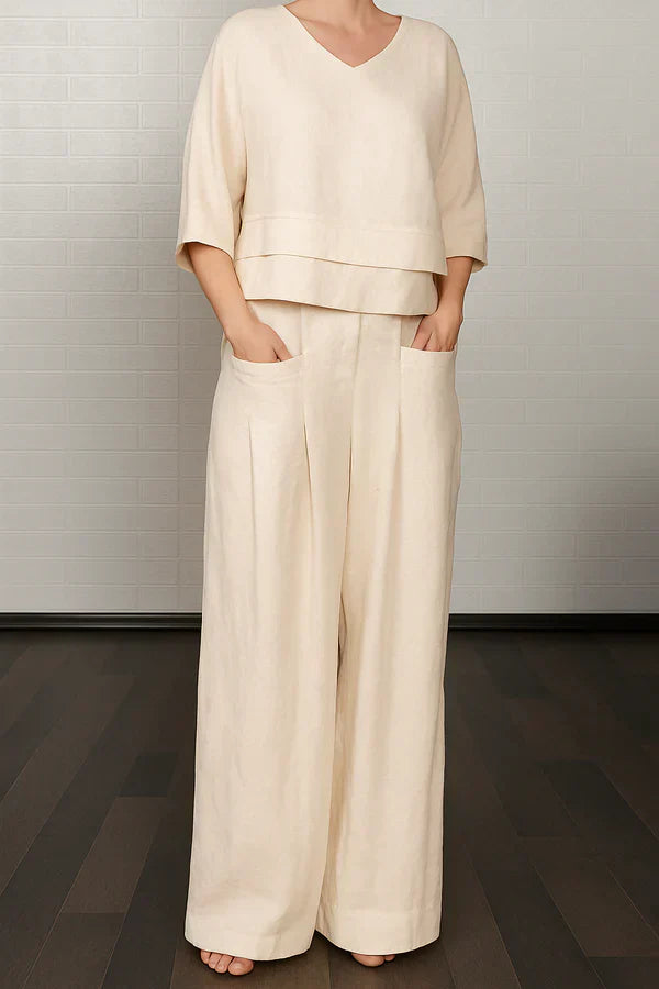 Isaline | Ensemble fluide oversize élégance confortable au quotidien