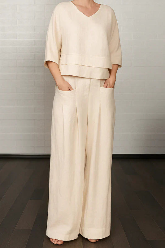 Isaline | Ensemble fluide oversize élégance confortable au quotidien