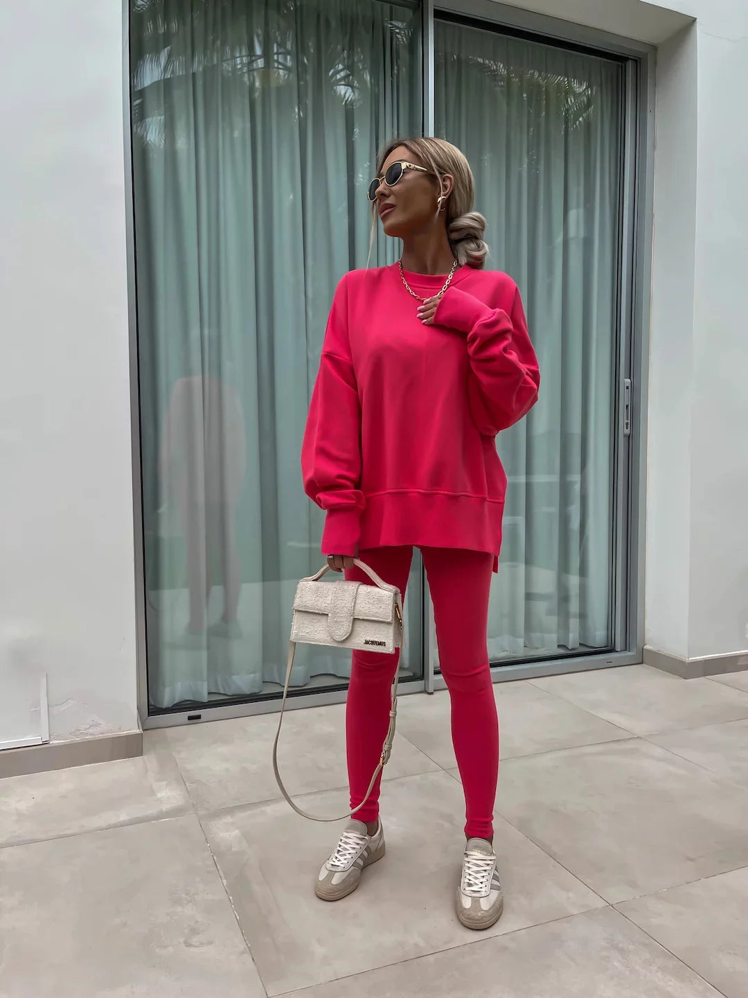 Amara | Ensemble coordonné avec sweat ample et leggings