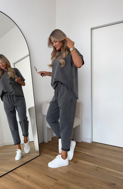 Soline | Ensemble 2 Pièces – Haut avec short ou pantalon