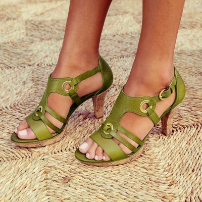 Marcelline | Sandales élégantes à boucles