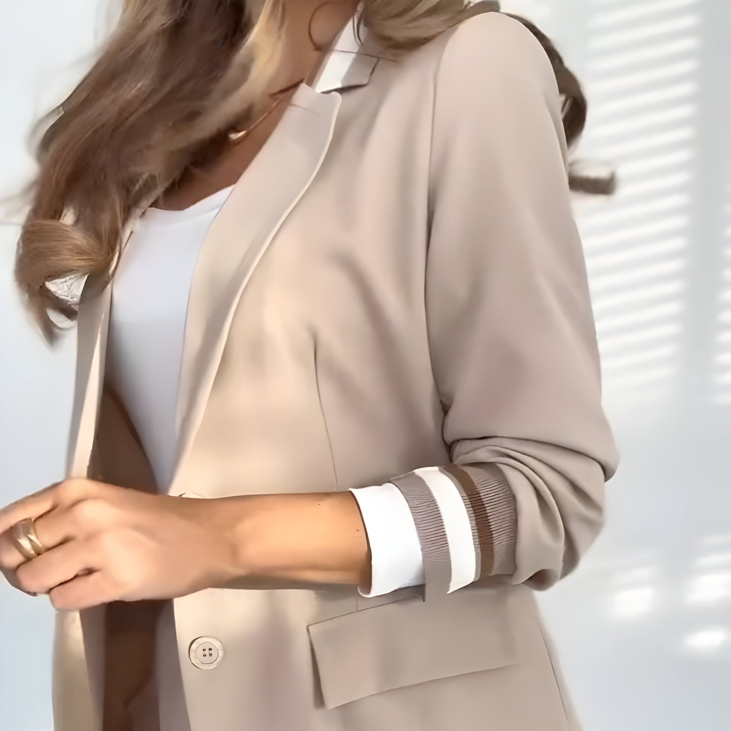 Adrienne | Ensemble rayé deux pièces